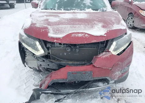 2016 Nissan Rogue Sv z USA, uszkodzony, nr VIN KNMAT2MV4GP689054